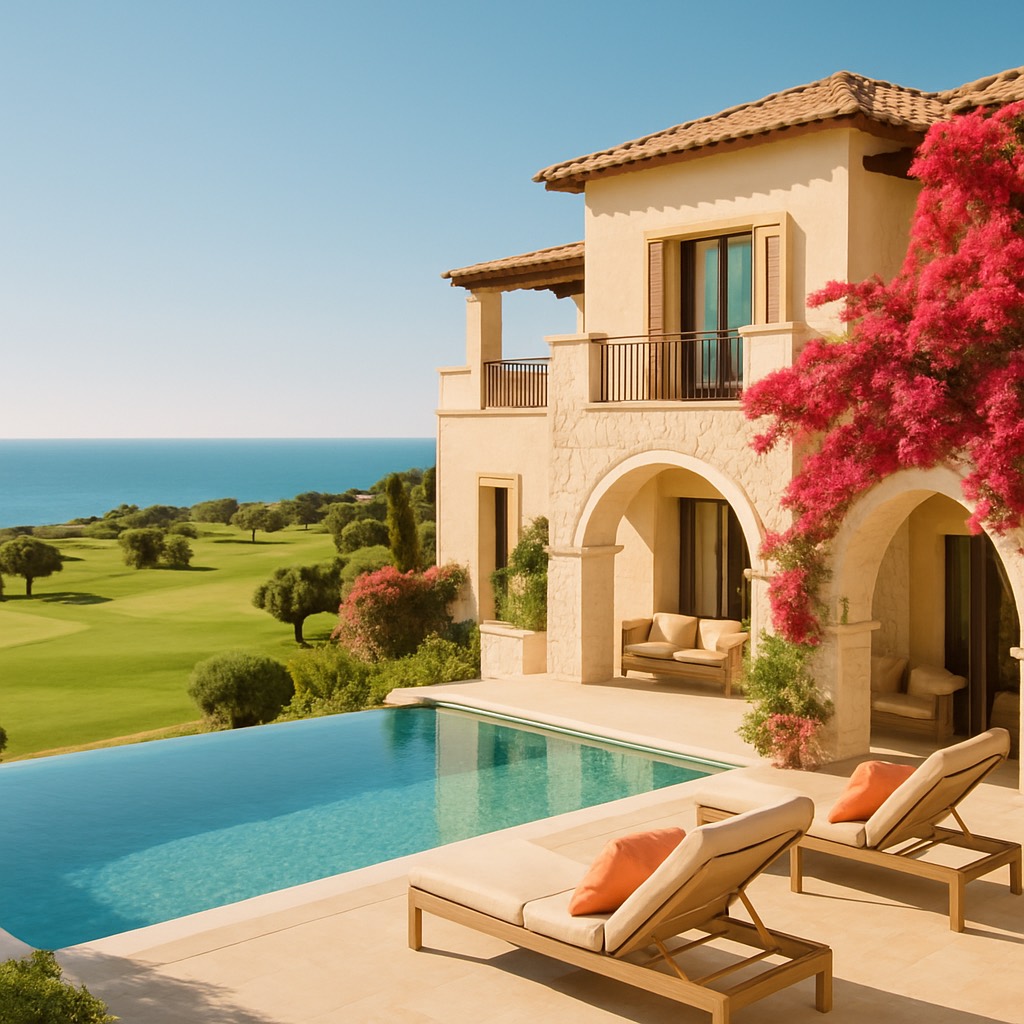 Mediterrane Villa mit Pool auf Zypern